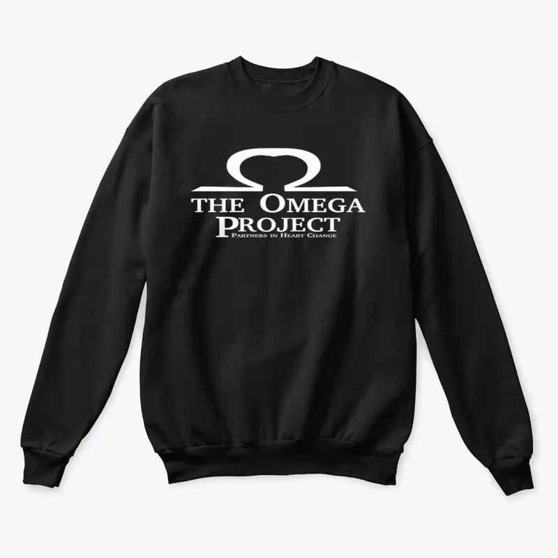 Omega Project Logo - White