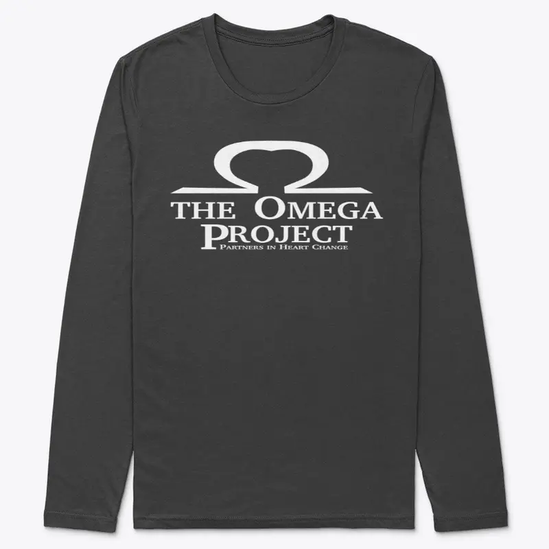 Omega Project Logo - White