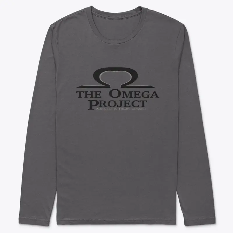 Omega Project Logo - Black