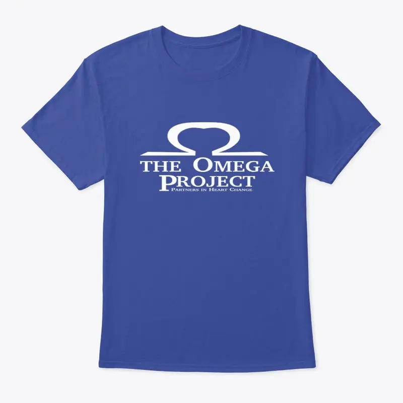 Omega Project Logo - White