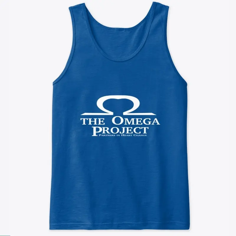 Omega Project Logo - White